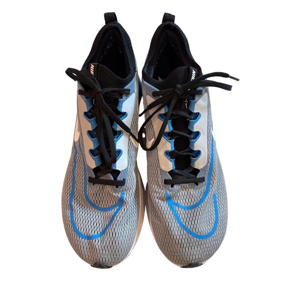 Nike Zoom Fly 4 Running Walking Shoes Sneakers CT2392 Gray Mens Size 10.5